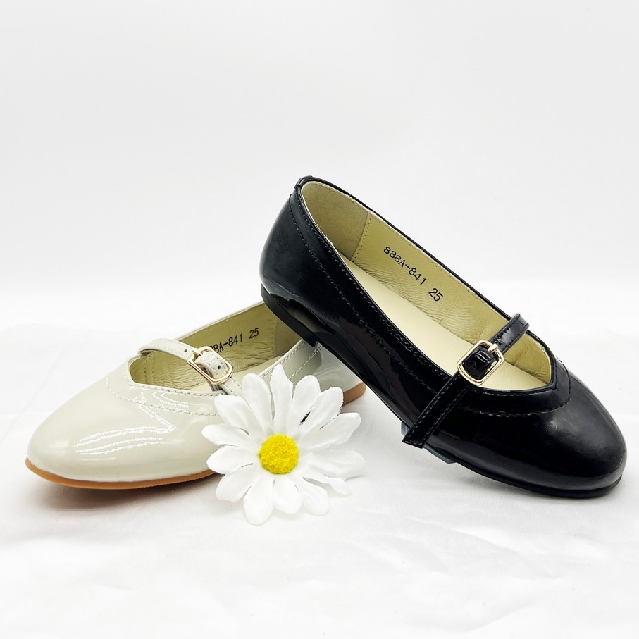 Mary Jane Princess Shoes - Glossy Buckle Formal Shoes