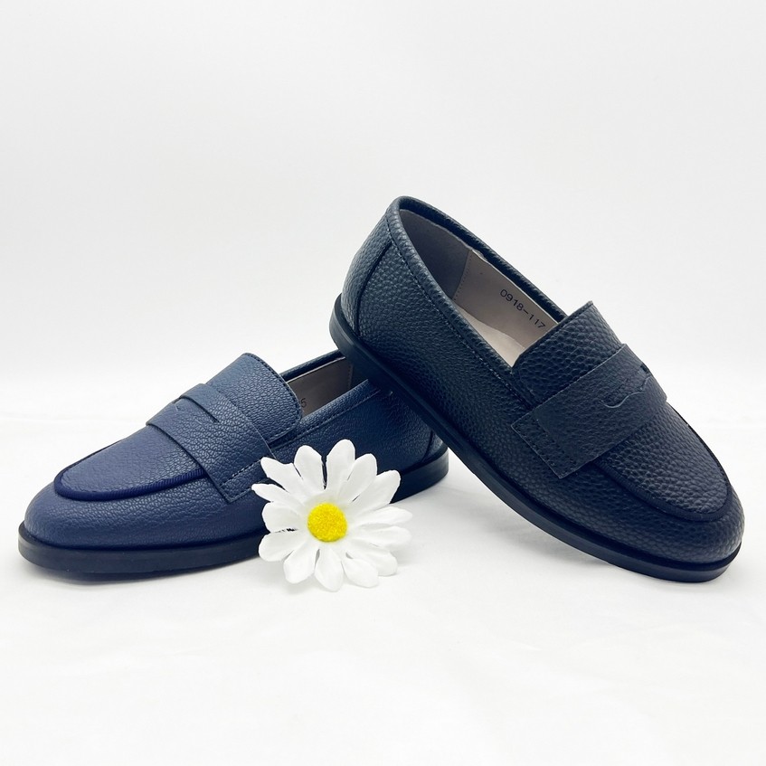 Kids' Trimmed Loafers - Soft Slip-On School Shoes